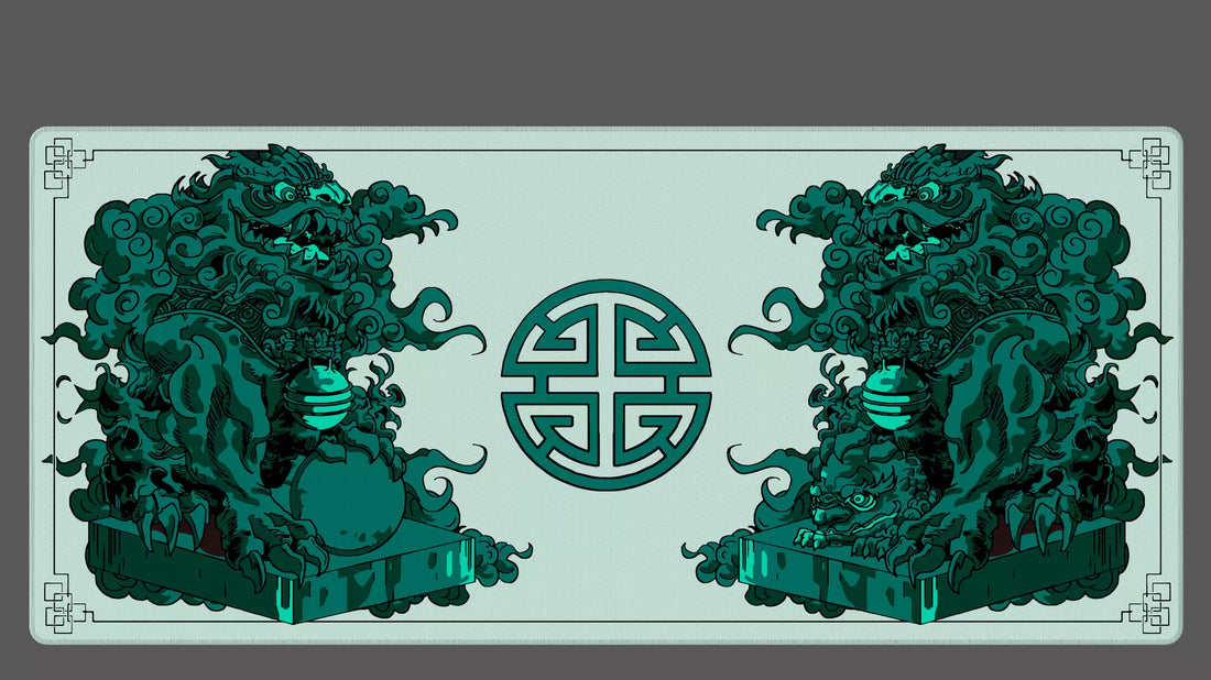 [Extras] Stone Lion Deskmats