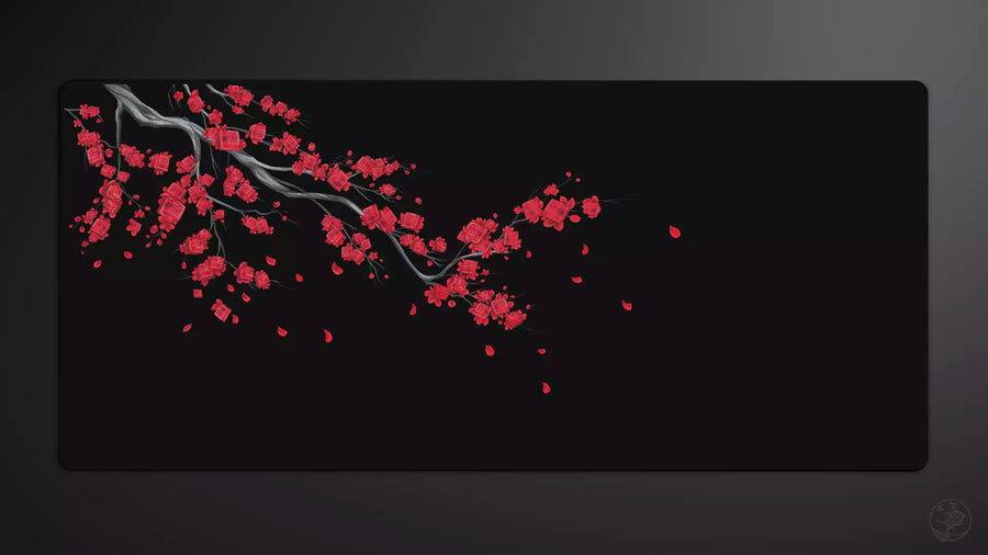 Cherry Blossomx Deskmat_Mockup_1920x1080 Tsubaki