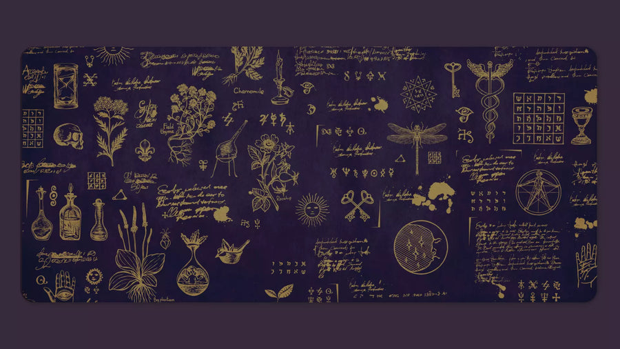 PURPLE DESKMAT