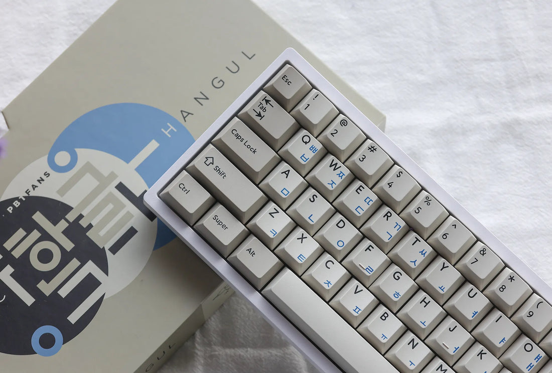 [In-stock] PBTFans Classic Hangul